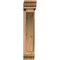 Ekena Millwork Thorton Traditional Smooth Bracket w/ Offset Brace, Western Red Cedar, 5 1/2"W x 20"D x 28"H BKT0604X20X28THR01SWR - alternate 3